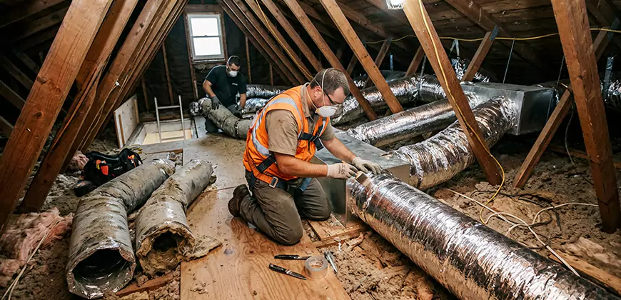 AC Duct Replacement in North Hollywood