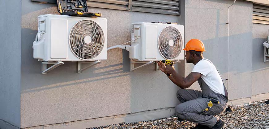 Central AC Outdoor Unit Cleaning in North Hollywood