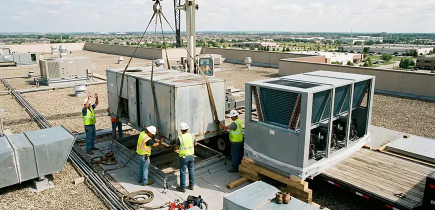 Warehouse and Industrial HVAC Replacement in North Hollywood