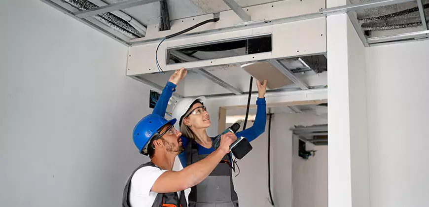 Duct Insulation and Condensation Repair in North Hollywood