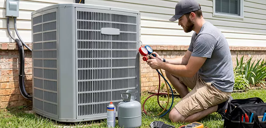Emergency Air Conditioning Retrofit in North Hollywood