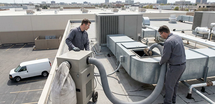 Commercial and Industrial Duct Cleaning in North Hollywood