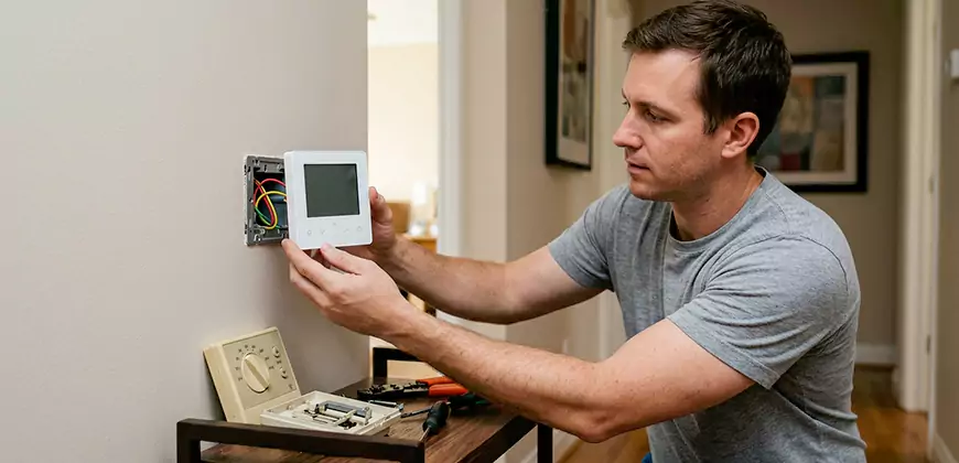 Heat Pump Thermostat Configuration in North Hollywood
