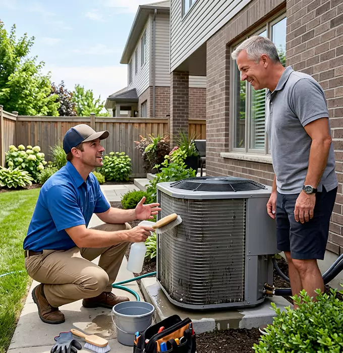 Why North Hollywood, CA Homeowners Choose North Hollywood HVAC Pro for Outdoor AC Unit Cleaning?